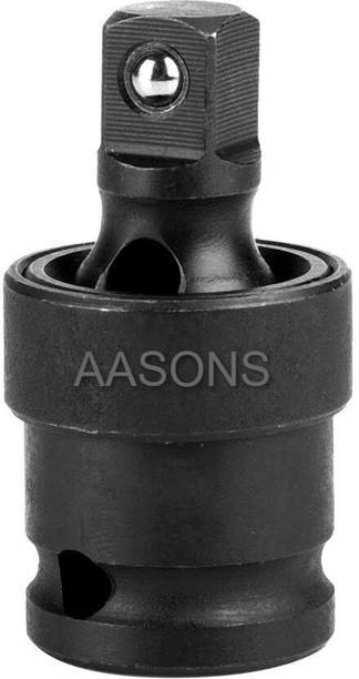 AASONS 1/2" Inch DR Square Drive Socket Black Universal...