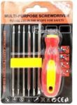 Mcare 13 in 1 Screwdriver Set, Tool kit for Mobile Repairing & 12 different Steel Bits Combination Scr...