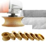 AK DIAMOND 15mm Marble Molding Wheel for Precision Shap...