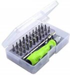 Tec Tavakkal 32 in 1 Screwdriver Bits Set with Magnetic Standard Screwdriver Set