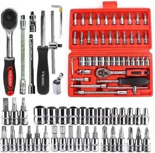 Shiv ENTERPRISE 46 in 1 Pcs Tool Kit & Screwdriver and Socket Set Standard Screwdriver Set