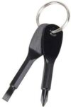 Kruvad 2 Pack Pocket Keychain Screwdriver, Mini Portable Keyring Screwdriver Set Standard Screwdriver ...