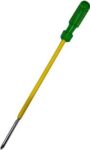 Jon Bhandari Tools Insulated Two in One Screwdriver 6x250mm Slotted Flat (minus) & Phillips + star Sta...