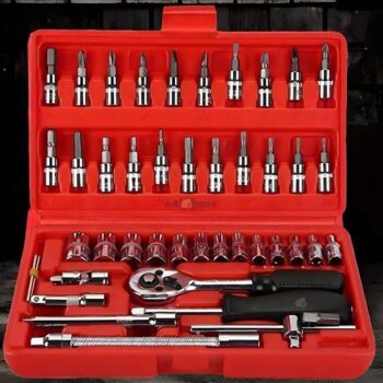 OneWish 46 Pcs Socket for Repair All Size Tool Kit Goti...