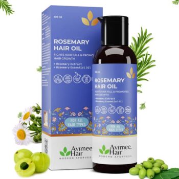 Avimee Herbal Rosemary Hair Growth Oil with Neem & Amla...