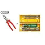 Taparia 1621-8/840 Iron Insulated Lineman Combination Cutting Plier Set (Multicolour)