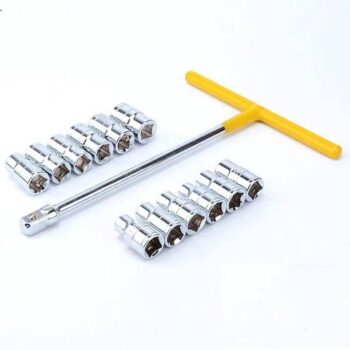 AASONS AASONS 13-Piece T Handle Socket Set Multipurpose...