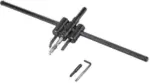 Metal Wood Circle Cutter Kit Hole Saw Drill Bit 30mm-300mm Adjustable DIY Tool MAR16_0