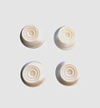 .437 Cap Push Nut Axle Wheel Retainer for Holding Wheel Compatible with Power Wheels (White)
