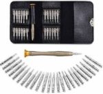 InfiZone 25 in 1 Interchangeable Multipurpose Precision Mini Screwdriver Set Magnetic Slot Wrench Bits...