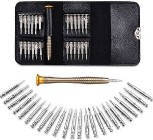 Tec Tavakkal 25 in 1 Screwdriver Set, Mini screwdriver Tool Kit Standard Screwdriver Set Standard Scre...