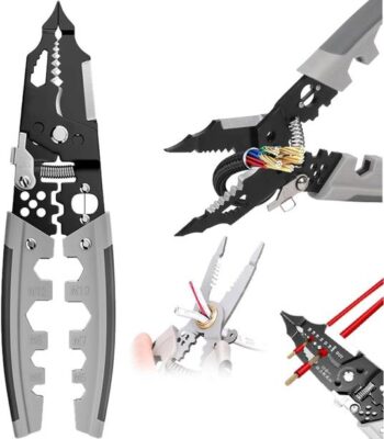 Hembit 28-in-1 Wire Stripper Tool, 8-Inch Wire Crimping...