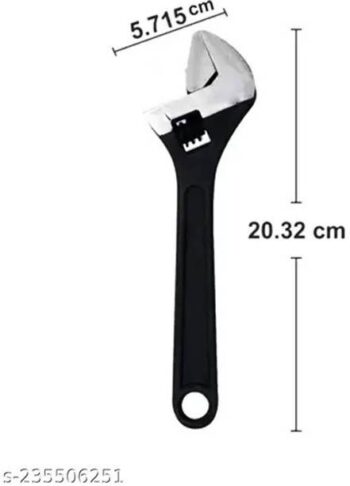 ShreeBalaji Set of 3 Anti-Corrosion Adjustable Wrench (...