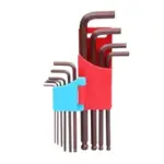 TAPARIA 10 Pcs Hex Allen Keys Long Ball Point Set
