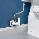 Ruhe? Demure Angle Valve Faucet/Tap | with Chrome Finish for Attachment of Hand Shower | Health Faucet & Geyser Pipes | Angle Cock Faucet/Tap