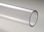 Hanture Acrylic Round Tube 30cm Length Clear Acrylic Plexiglass Lucite Tube ID 34.5 mm & OD 40 mm (Id 3.45 x Od 4 CM)