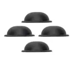 CLUB BOLLYWOOD? 4Pcs Suitcase Foot Black Universal Luggage Bottom Studs for Travel Suitcases Style B | Home Improvement | Building & Hardware |Home & Garden |4 Luggage Stud Feet