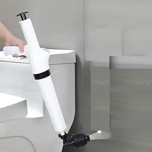 Toilet Plunger Set, High Pressure Air Drain Pump Plunger, Air Power Drain Blaster Gun, Sink Opener Cleaner Pump Dredge Tool for Toilet Bathroom Kitchen Bathtub Shower Sink Plunger