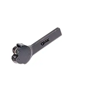 Ozar AKT-0173 Self Adjusting Knurling Tool Holder, (Holder Dimension 16 X 35 X190mm) - Knurl Size: Dia: 19mm X Thickness -9.52mm X Hole Size: 6.35mm No.Of Knurls 2