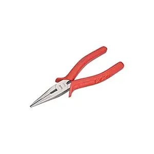 EGO PL-21 CRV-Steel Long Nose Plier (Executive) - 35 x 64 x 185 Millimeters - (Red)
