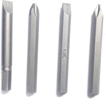 DUMDAAR 4 Pc impact driver bit set (Long) PG-5002 4pc I...