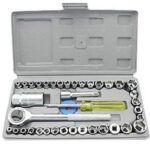 Hans Vahini Multipurpose Metal Screwdriver Socket Set and Bit Tool Kit Set Jackly Combination Wrench T...