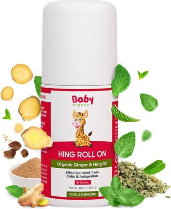 BabyOrgano Hing Roll on for colic, constipation and ind...