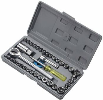 Paybox Combination 40 Pcs Socket Wrench Set Sleeve Scre...