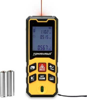 Tomahawk TLM-O-40, Laser Distance Meter Lite with Batte...