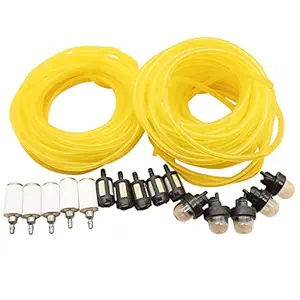 Enakshi 2 Sizes Petrol Fuel Line Hose with Fuel Filter Primer Bulbs Chainsaw Parts | Home & Garden | Yard, Garden & Outdoor Living | Outdoor Power Equipment | String Trimmer Parts & Accs
