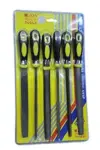 Jon Bhandari 6 pcs Premium Assorted File Set with Handle- 8 inch