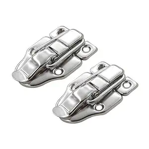 4xWooden Tool Jewelry Box Latch Catch Lock Boxes Hardware Accessory 1