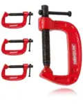 Homdum Heavy Duty G Clamp | C Type Clamping Tool | Set of 4 Pieces (2 inch)