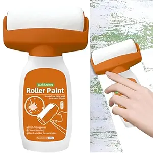 Repair Roller Paint - Multifunctional White Paint Roller for Wall Painting, Cracks & Stains Repair, Water-Based Latex DIY Rolling Paint Tool for Wall Touch-Ups and Maintenance