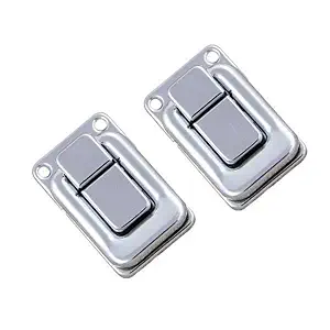 3xWooden Tool Jewelry Box Latch Catch Lock Boxes Hardware Accessory 2