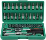 toolskart 46 Pc Hand Tool Kit Wrench Set Multi Purpose ...