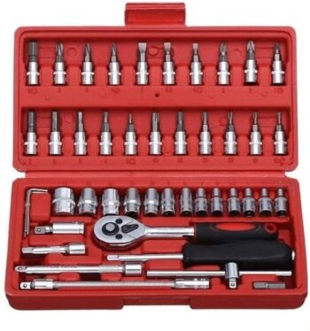 VDNSI 46 in 1 Screwdriver and Socket Set and Car Repair...