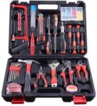 FOSTER FHT-905 Hand Tool Kit 150pc Home & Auto Repair Wrench, Screwdriver, Plier & more Ratchet Screwd...