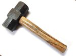 OTOR 500 Gms. Iron Sledge Mallet Sledge Hammer with Woo...
