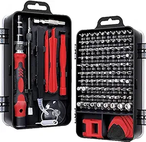 115 in 1 Interchangeble Multipurpose Mini Screwdriver Set Magnetic Slot Wrench Bits Repair Tools Kit Set Combination Screwdriver Set for Home Appliance,Laptop,Mobile,Computer