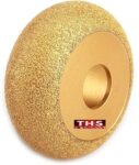 THS Roman Column "U" Grove Marble Molding Blade 8MM Hand Grinding Wheel Polishing Wheel "U" Groove Edge Wet Grinding Tool for Ceramic for Stone for Granite for Marble