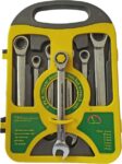DUMDAAR 7PC Heavy duty Mirror doal Uses Ratchet set (8....