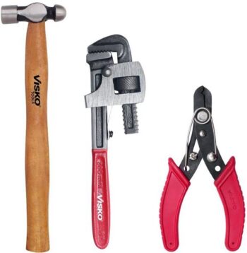 VISKO 802 Hand Tool Set of 3Pcs Hand Tool Kit