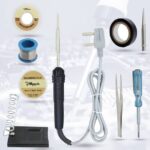 Hillgrove 9in1 Beginners Complete 30W Soldering Iron Ki...
