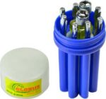 Globus WITH TESTER Combination Screwdriver Set in plastic Box... Standard Screwdriver Set