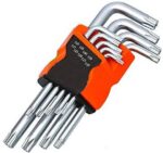 Qualigen 9Pcs L Type Screwdriver Double-End Wrench Hexa...