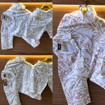 BRANDED CORD SET  COLLOR SHIRT