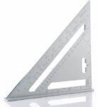 DeoDap Aluminum Alloy Rafter Square 7-Inch Length Tri-S...