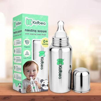 KIdbea Baby Feeding Bottle, BPA Free, Anti-Colic, Plast...