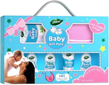 Dabur Baby Gift Pack 5 Baby Skincare & Haircare Product...